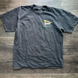 In n Out Burger California Graphic T-Shirt washed black / gray